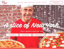 Tablet Screenshot of joespizza.it
